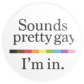 Sounds Gay Button